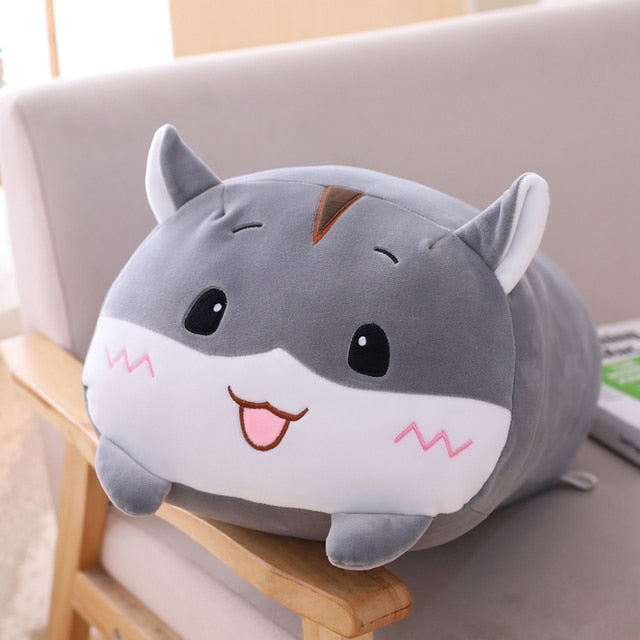 Soft Plush Cartoon Animal Pillow