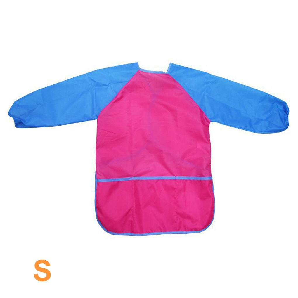 Children Long Sleeve Waterproof Apron