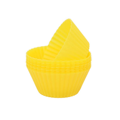 Silicone Cupcake Molds - 12pcs set