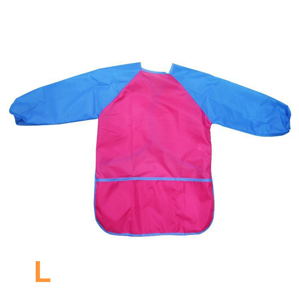 Children Long Sleeve Waterproof Apron