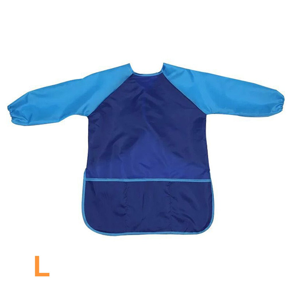 Children Long Sleeve Waterproof Apron