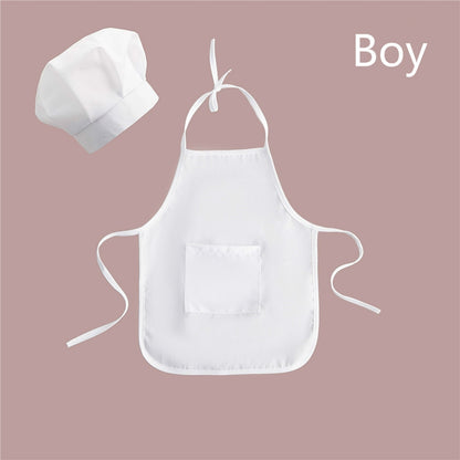 2pcs/set Baby Chef Apron