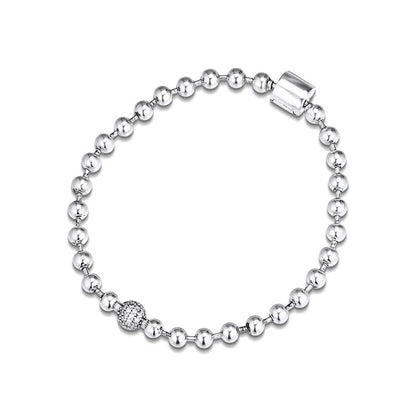 High Quality Bracelet Beads & Pave Ball Chain