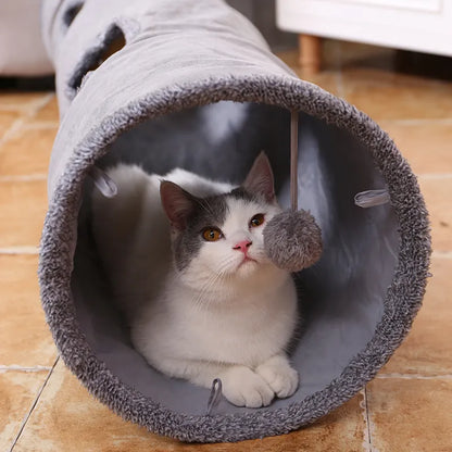 Collapsible Cat Tunnel Crinkle Kitten Play