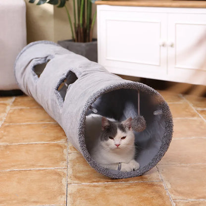 Collapsible Cat Tunnel Crinkle Kitten Play