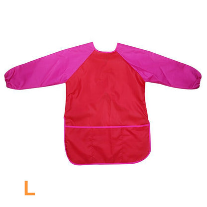 Children Long Sleeve Waterproof Apron