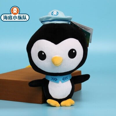 3PCS/SET Octonauts Gift Box 30cm Cartoon Plush Toys Kwazii Peso Barnacles Anime Figures Stuffed Plush Doll Girl Toys Kids Gifts