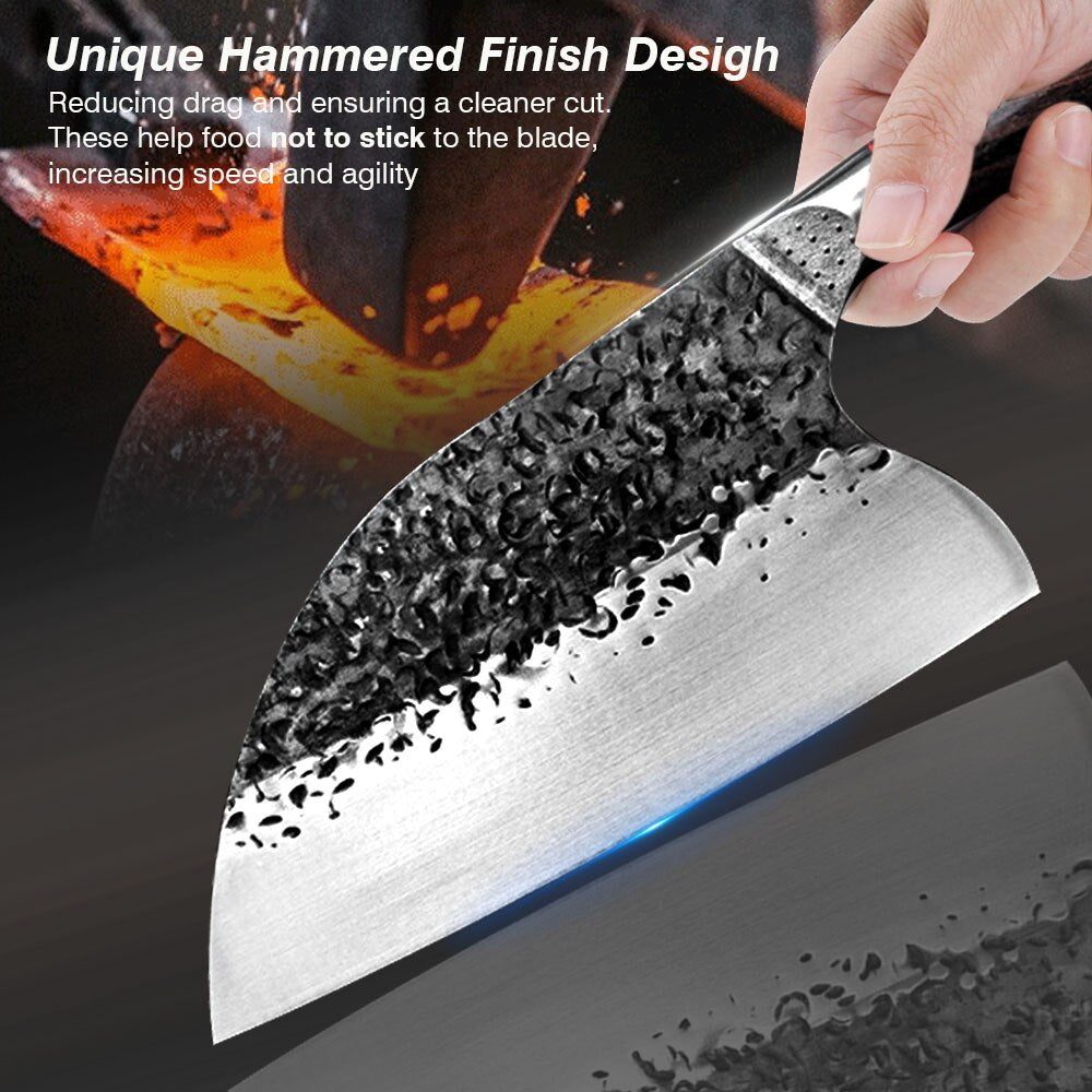 Handmade Chef Knife Butcher Knives - Forged Stainless Steel