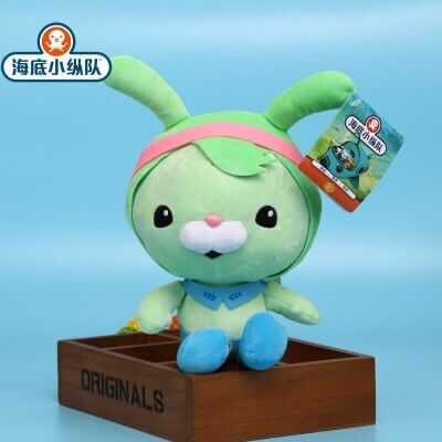 3PCS/SET Octonauts Gift Box 30cm Cartoon Plush Toys Kwazii Peso Barnacles Anime Figures Stuffed Plush Doll Girl Toys Kids Gifts