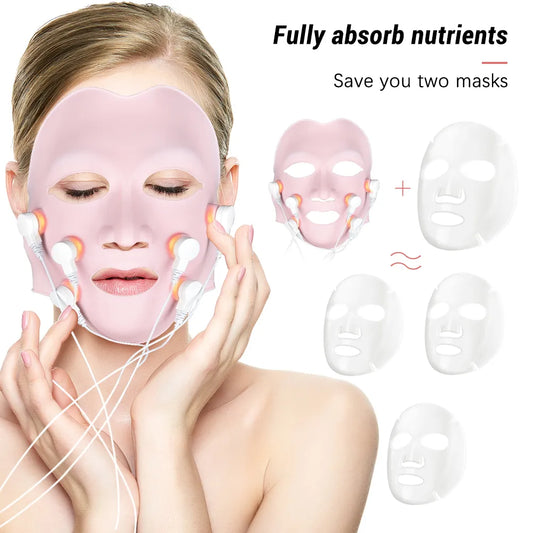 EMS Microcurrent Face Skincare Hydrated LED Mask Beauty
