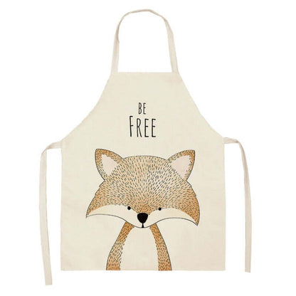 Kitchen Cooking Apron Animal Print