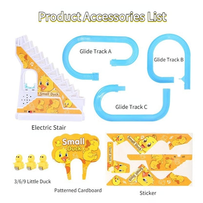 Electronic Penguin Climbing Stairs Track Toy