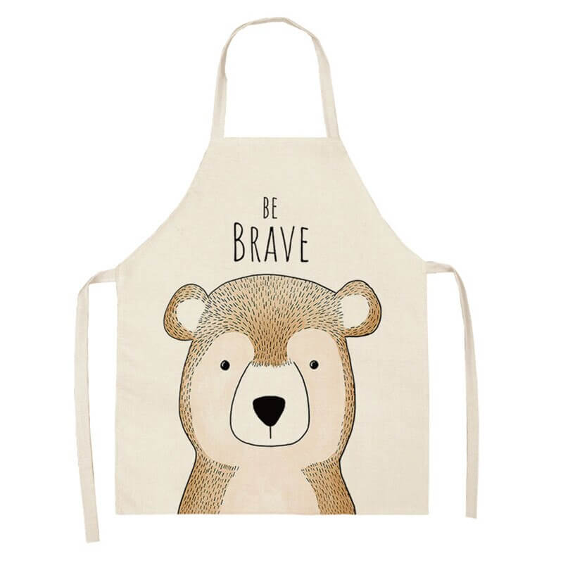 Kitchen Cooking Apron Animal Print