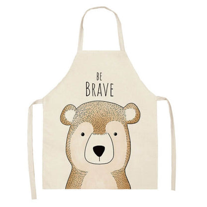 Kitchen Cooking Apron Animal Print