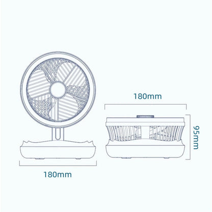 Foldable Mini USB Ceiling Fan