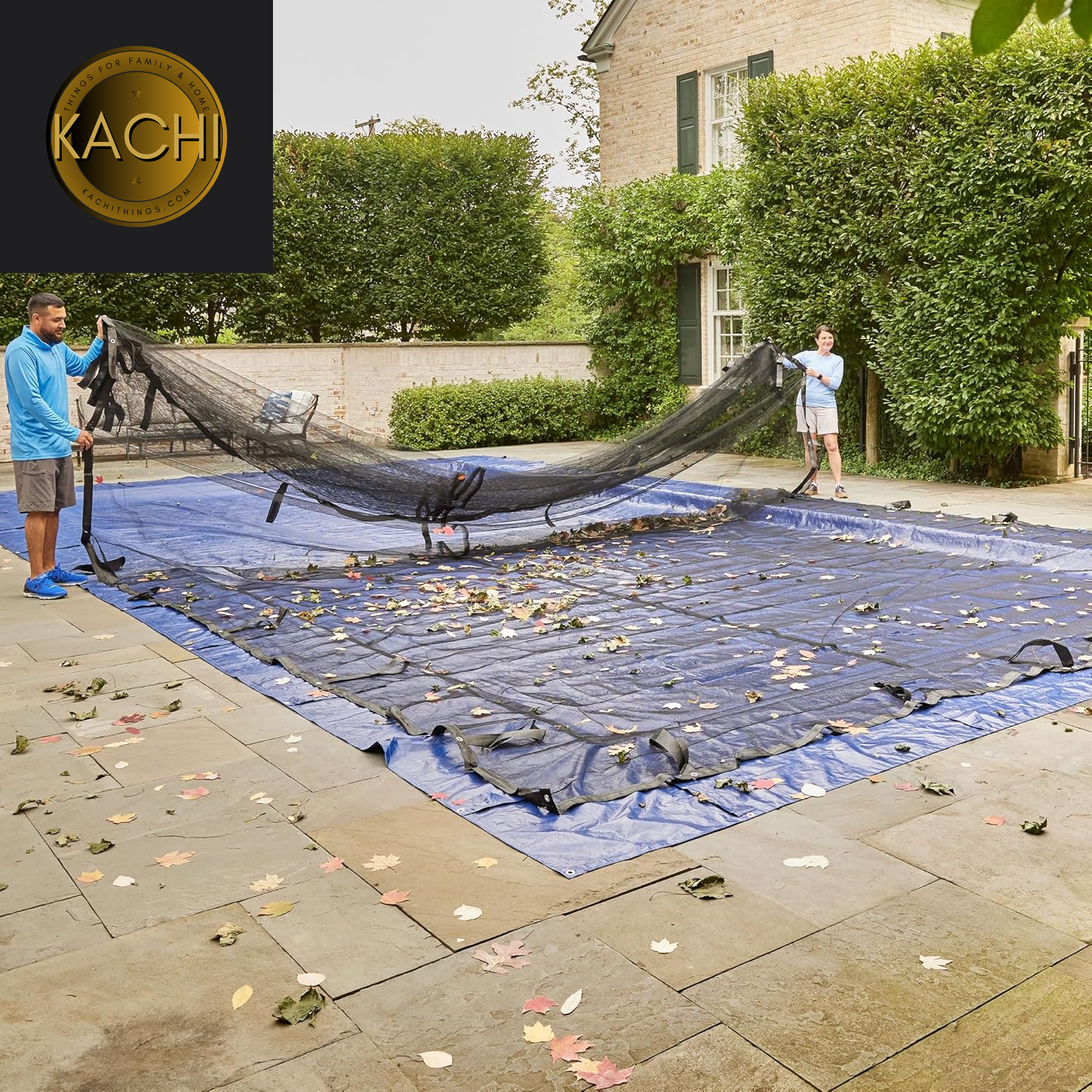 Professional Grade Leaf Nets for In-Ground Swimming Pools | Makes Clean-Up Fast! | Versatil