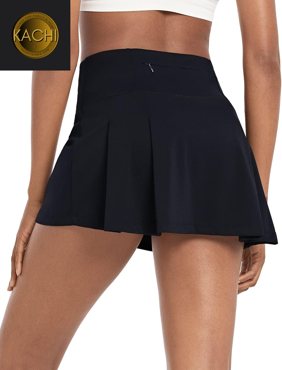 Women'S 13" Tennis Skirts Golf Skort High Waisted Athletic Pleated Pockets Linner Running Sports Workout Casual Cute