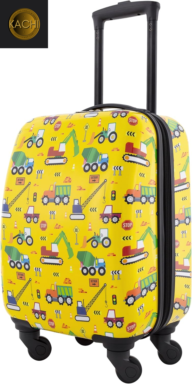 5 Piece Kids' Luggage Set, Cars