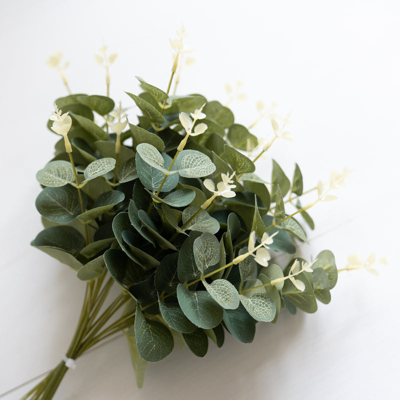 Fleurs d'eucalyptus artificielles