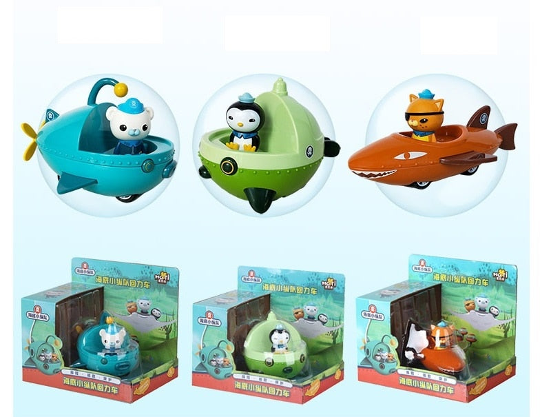 Octonauts Adventure with Octopod GUP Vehicles and Action Figures