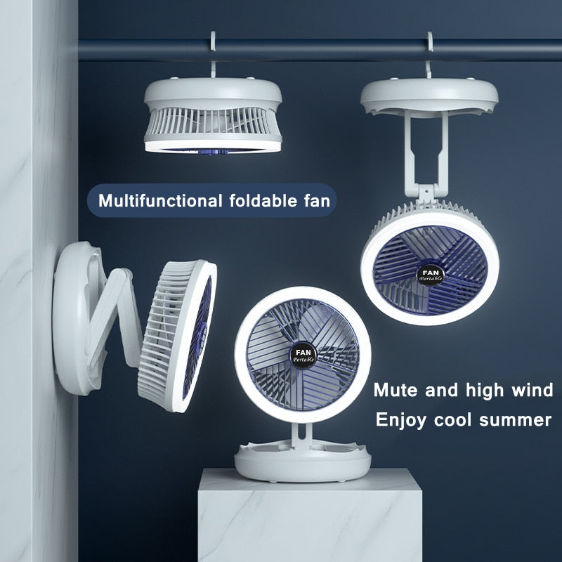 Foldable Mini USB Ceiling Fan